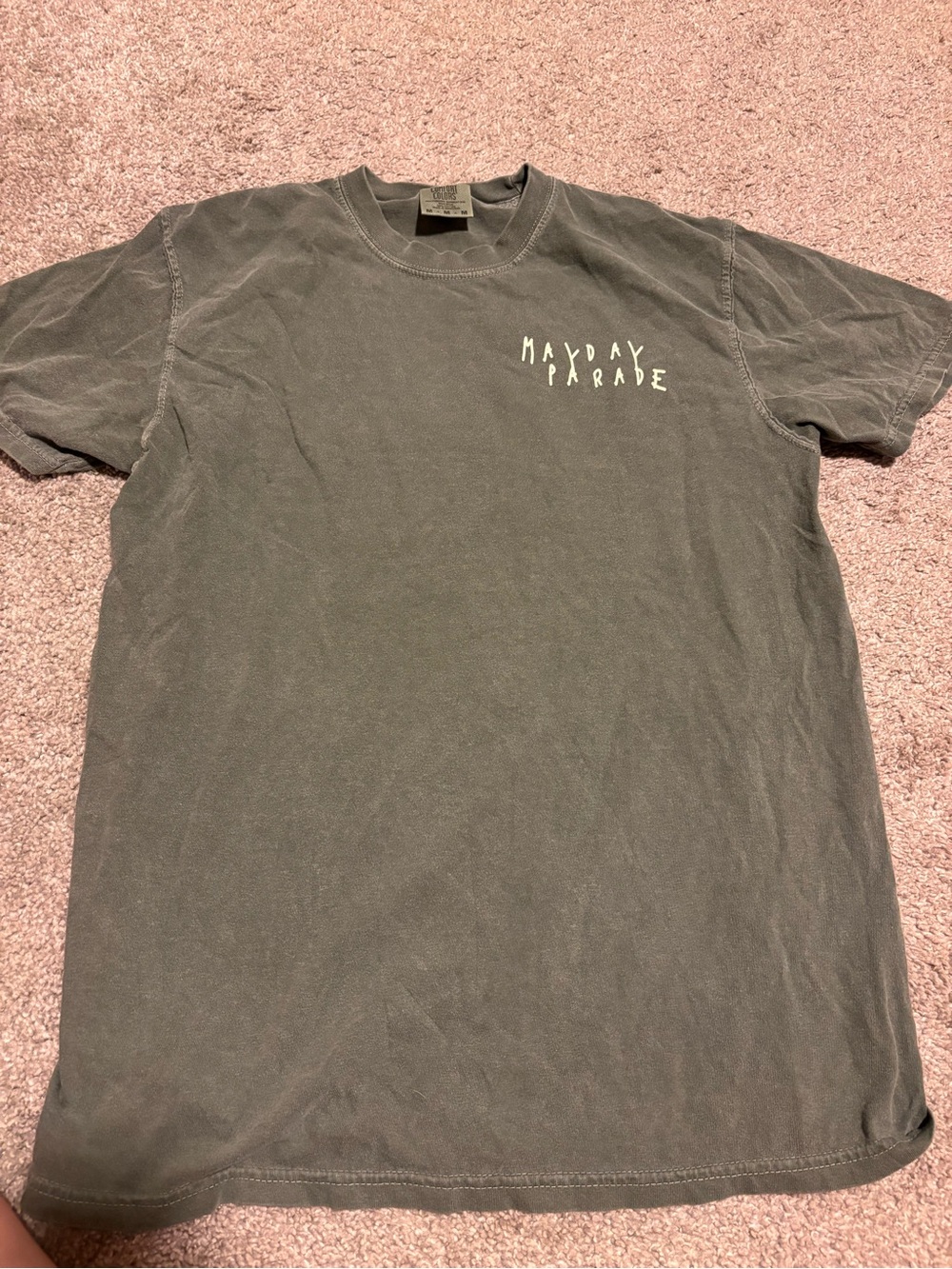 Mayday Parade T-shirt - Olive Green